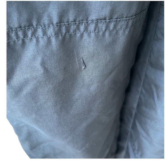 L.L. Bean Black Snow Bibs Overalls Side Zips Thinsulate Kid’s Large 14-16 Flaw - Picture 8 of 9